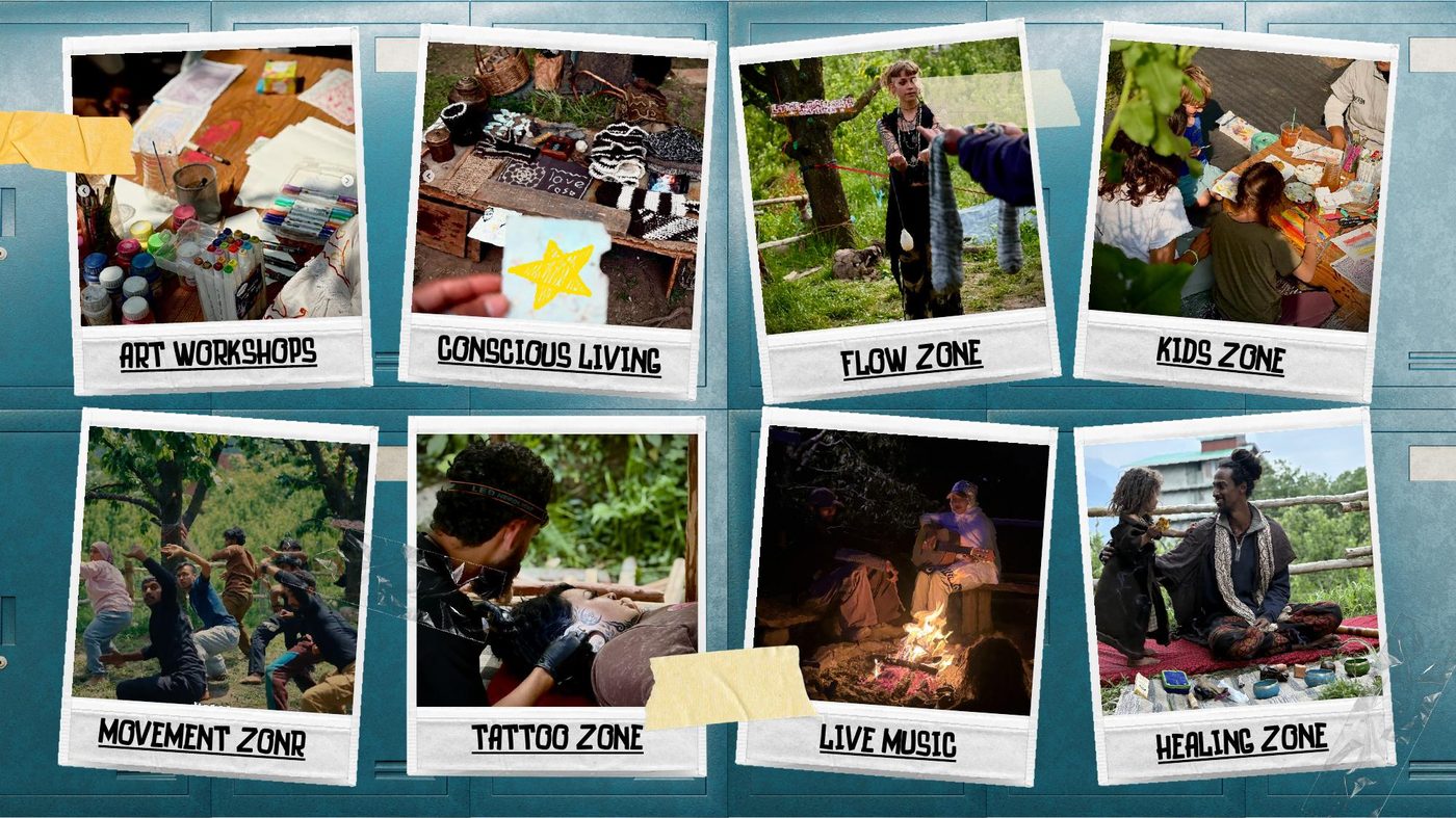 KalaaVerse art workshops, flow zone, and live healing